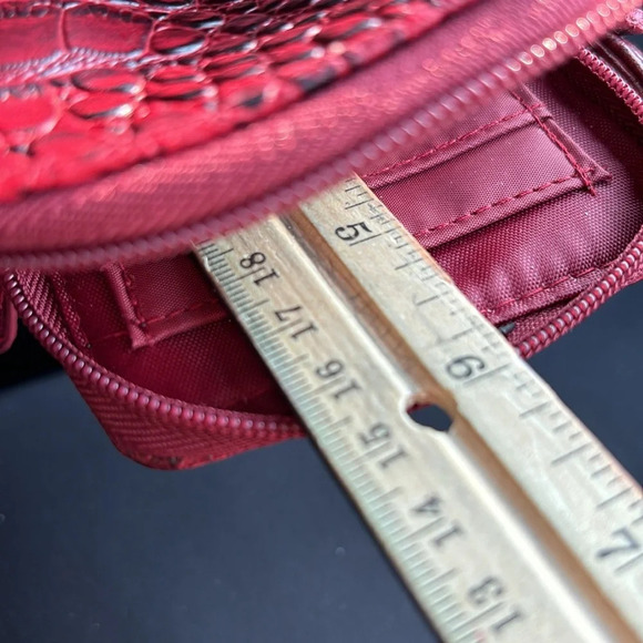 Fashion faux croc leather wrislet pouch card holder New - Picture 8 of 10